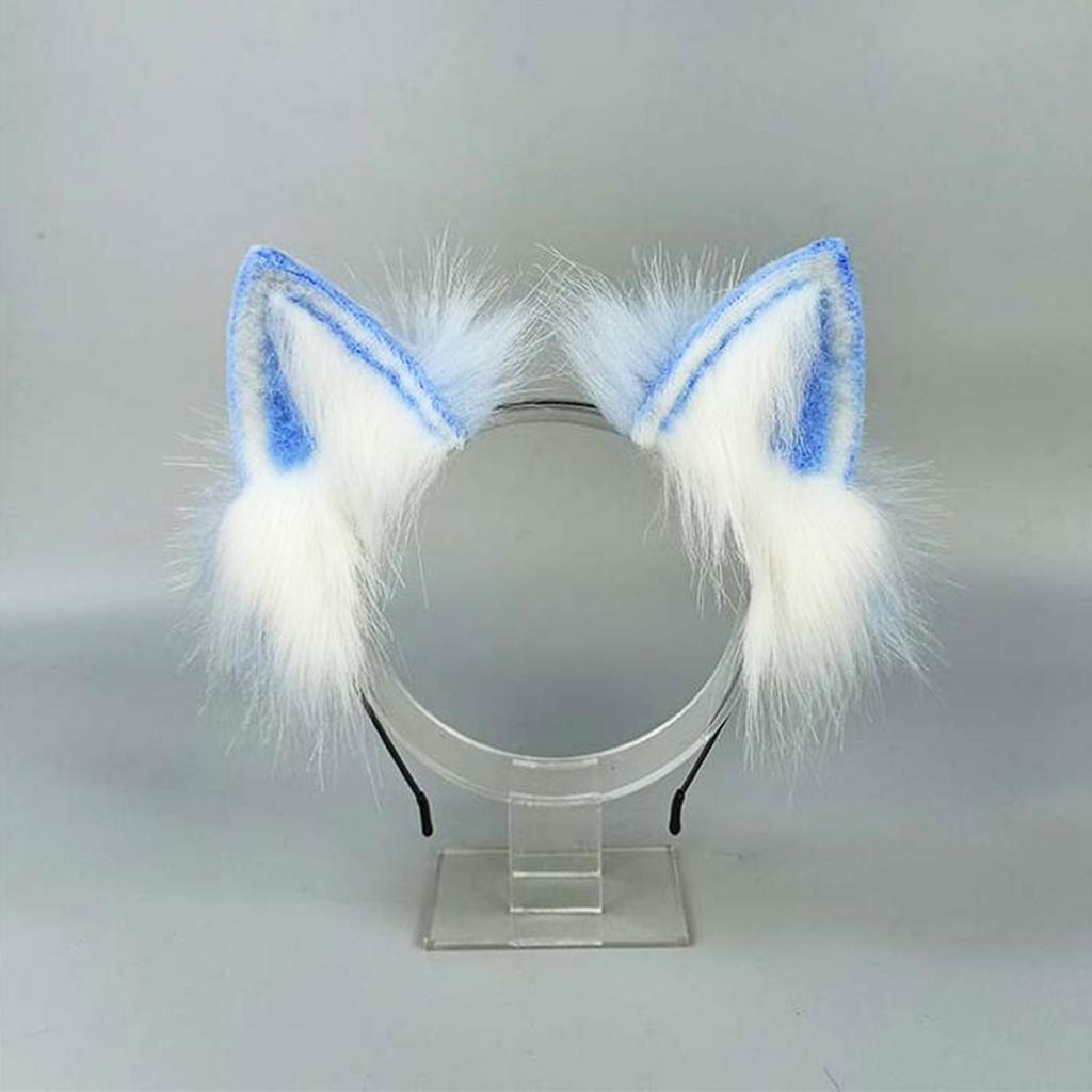 Lace Headband Maid Flower Headdress Ornaments Ribbon Vintage Cosplay Party Hair Accessories Anime Cosplay Headband