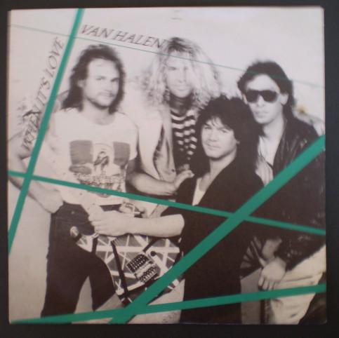 

7inch Record VAN HALEN - When It s Love W7816 Warner Bros. Re 1988 UK Rock Used