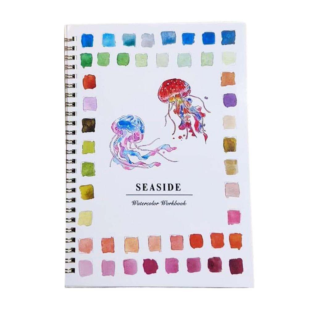 

Children S Watercolor Practice Book Coloring Book Beginner Friendly Birds Watercolor Workbooks Art Crafts Painting Supplies