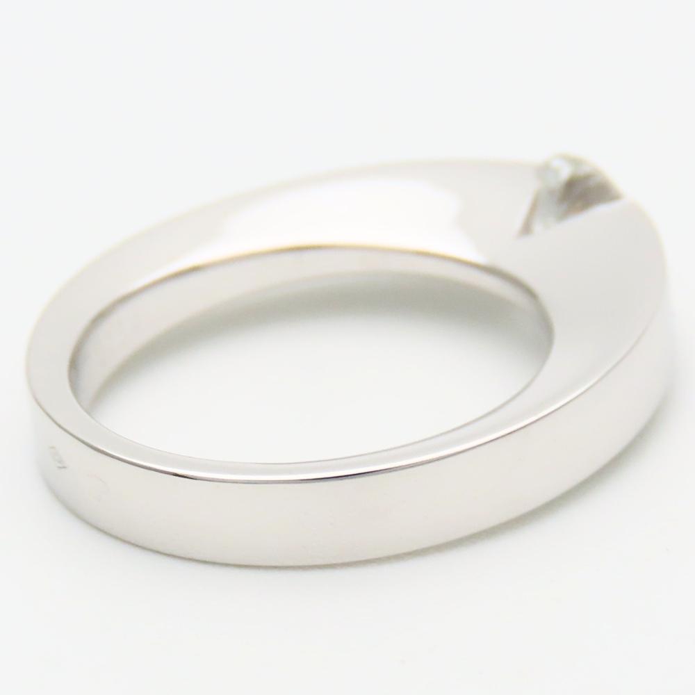 Used CARTIER Ring Date With EU#47.5 48 K18 White Gold/diamond 6.3g White Gold 1PD