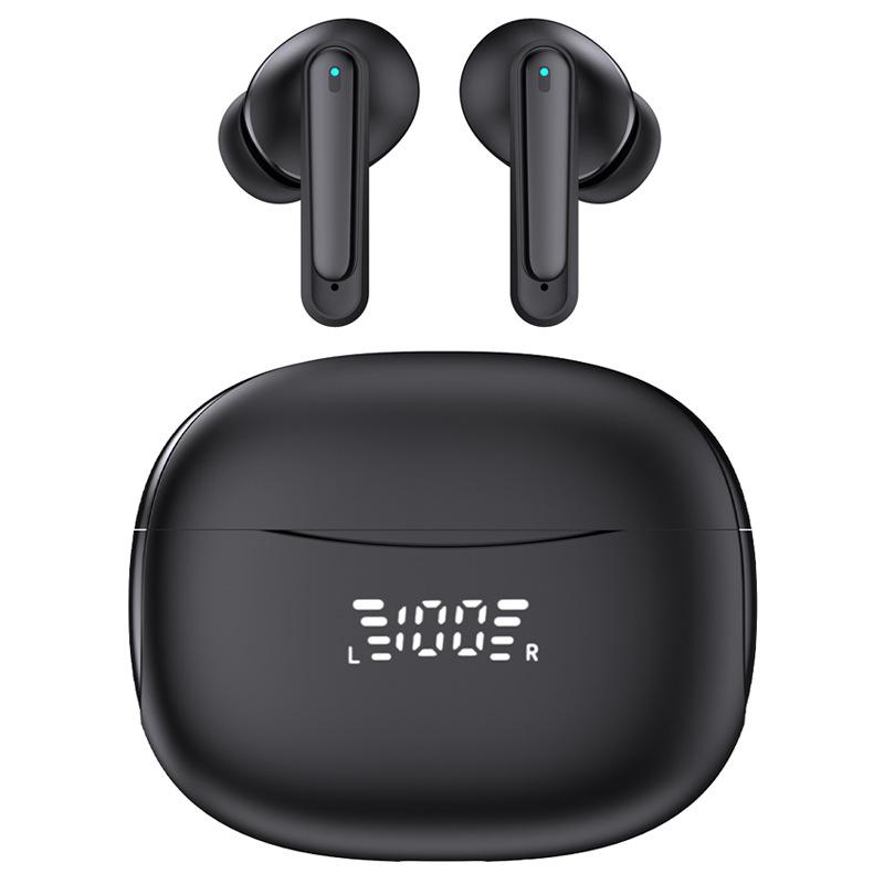 AI-Powered In-Ear Wireless Sports Noise Cancelling Headphones with Digital Display & Long Battery Life