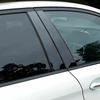 Passend für Nissan Murano 2015 2016 2017 2018 2019-2024 Glänzend Schwarz Türfenster Säulenverkleidung Abdeckung Aufkleber Außenaufkleber
