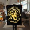 1 Manta de Franela con Estampado del BVB, Alta Calidad para Todas las Estaciones, Decoración del Hogar, Calidez y Comodidad, Perfecta para Regalos de Navidad