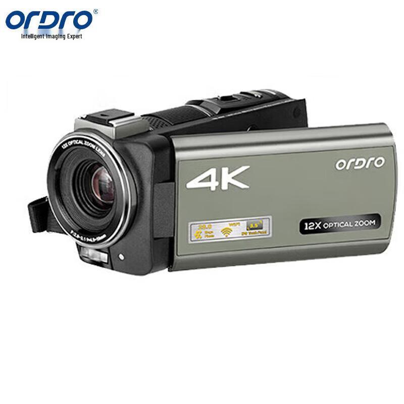 

Ordro AX60 4K Optical Zoom Handheld Camcorder (CN version)