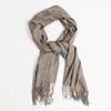 Cashmere Basic Muffler Mocha Beige Winter Fashion Scarf