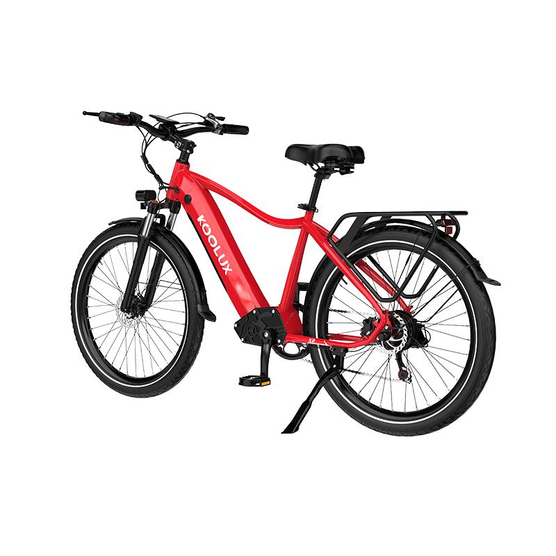 KOOLUX X3 Elektrofahrrad für Erwachsene – 500-W-Motor mit geringem Geräuschpegel, 48-V-15-Ah-Akku, Vorderradfederung für ein komfortables Fahrgefühl