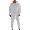 Men's Trendy Hooded Pullover Jacquard Sweatshirt & Sweatpants Set
