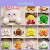 Smiling Fruit Plush Toy Keychain For Kids With Soft Short Plush Material