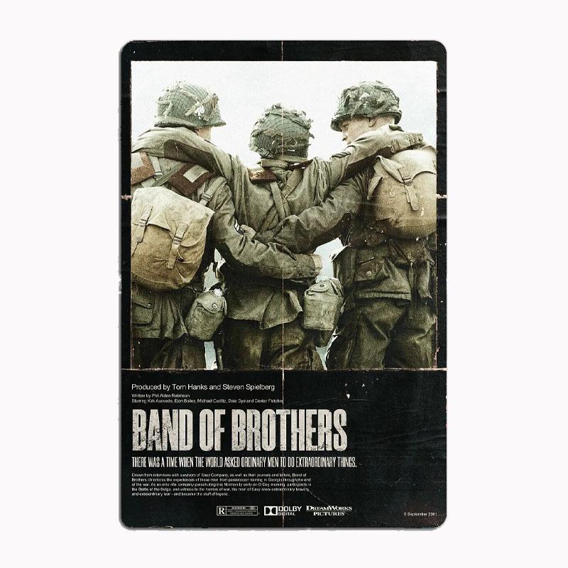 

Close Combat Gi Vs Nazi Soldier Ww2 RetroTv Series Poster Metal Sign Club Custom Indoor Wall Tin Sign Room Decor Home Decor 20x30cm（7.8x11.8inch）