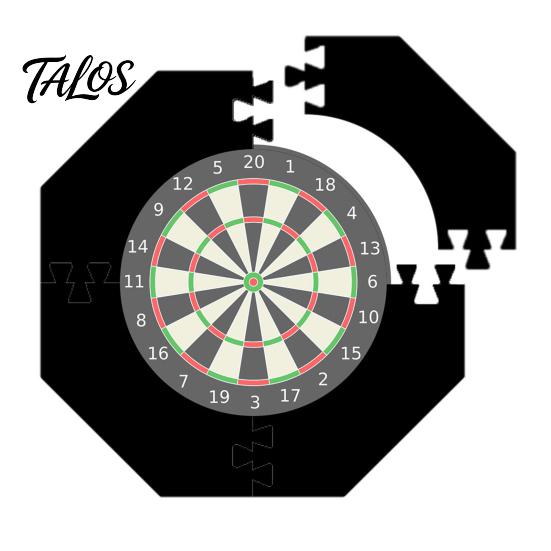 Quick Install Dart Board Guard Splicing Wall Protector Universal EVA Octagon Backboard Lightweight Shield Protection Surround Backing Accessories Easy