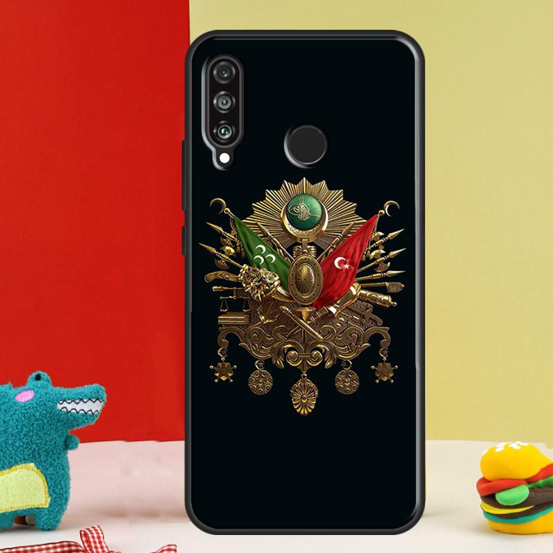 Ottoman Empire Coat Of Arms For Huawei Nova 9 10 SE 12i 12s 11i 5T Y91 Y90 Y60 Y70 Y72 Y61 P60 Pro P20 P30 P40 Lite Case