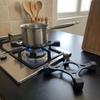 Anti-skid Gas Stove Stand 4 Claws Anti-corrosive Cast Iron Gas Stove Bracket Rust Proof Stable Wok Support Ring Kitchen Use