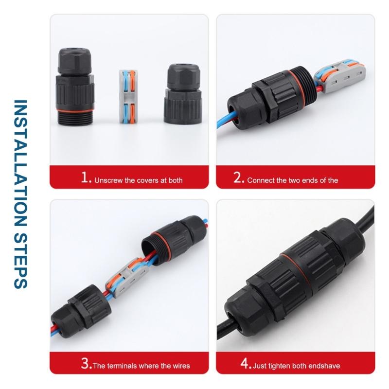 Strong Outdoor Wire Connectors Weatherproof & Resistant for Reliable Power Transmission In Harsh Environment