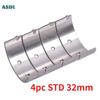 4pc/1set 32mm 31.75mm 31.5mm 31.25mm 31mm Motorcycle Connecting Rods Bearing For HONDA VT250F 1982-1983 VT 250F Motorcycle Parts