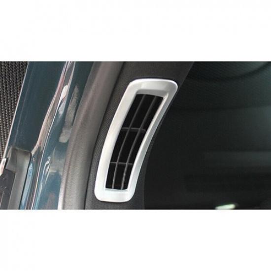 For Lincoln MKC 2015-2019 ABS Chrome A Pillar Air Outlet Vent Cover Trim 2PCS