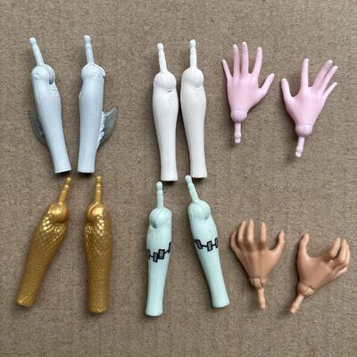 Nouveau Poupée Monstres Originale Mains de Rechange Bras Ailes de Poisson Poupée Monstering High Accessoires Jouet Chat Blanc Collections Limitées
