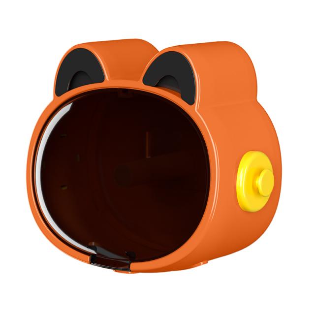 

Водонепроницаемый держатель для туалетной бумаги, салфеток, бумажных полотенец, подставка для ванной комнаты, инопланетный, без перфорации, подвесные аксессуары, органайзер для хранения оранжевый