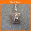 Gothic Bat Pendant Necklace With Alloy Chain For Womens Fashion Accessories