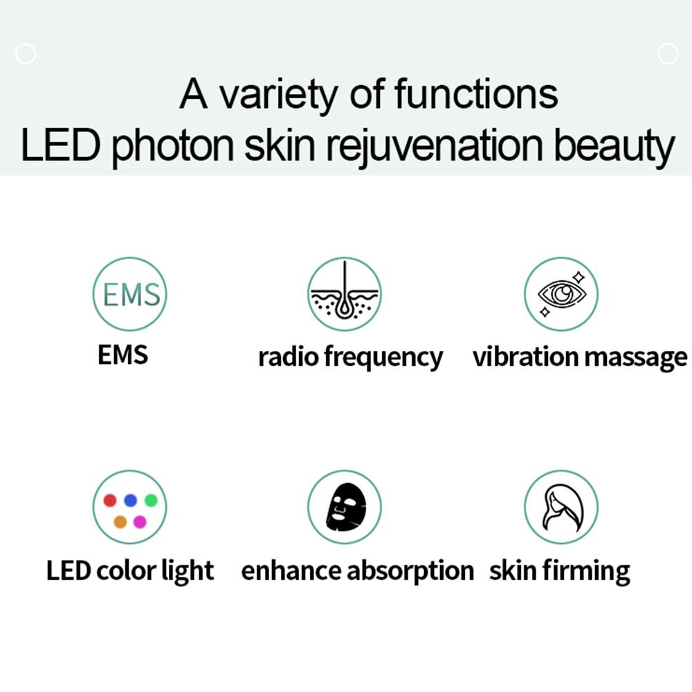 

DY-104 18K Gold-Plated Radio Frequency Facial Skin Massager Rejuvenation EMS Beauty Device (with CE) Type A