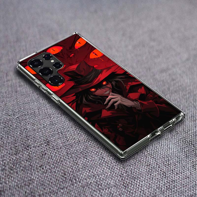 

Alucard Helsing Phone Case For Samsung Galaxy S24 S23 S21 S20 FE S22 S26 Ultra S25 Edge S10 Plus Cover Clear TPU Capa Shell Coqu Samsung S21 Ultra