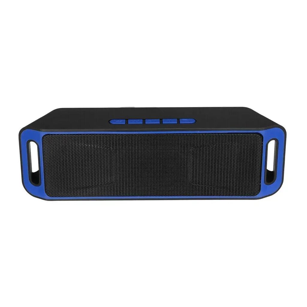 Portable Bluetooth Speaker Wireless Mini Speaker Amplifier Stereo Subwoofer Speaker TF/FM Radio USB Built-in Mic Dual Bass
