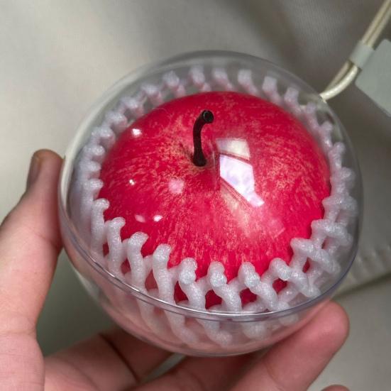 Christmas Fruit Pendant Red Fruit Car Rear View Mirror Charm Fruit Shaped Hanging Ornaments for Xmas Tree Auto Accessory