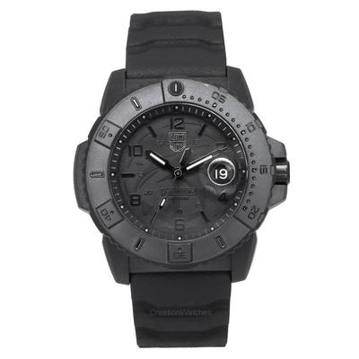 Navy Seal Foundation Rubber Strap Black Dial Quartz Diver's XS.3601.BO.NSF 200M Men's Watch