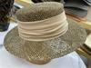Ins Chic Summer Natural Salty Grass Hand Weave Holiday Beach Men Women Fedoras Cap Leisure Panamjazz Hat