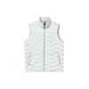 Fleece Lined Full Zip Casual Down Vest Men Vests Slate-Gray F11M141901F-GY