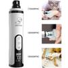 Electric Pet Nail Grinder With Led Light Cat Dogs Nail Clippers Usb Rechargeable Paws Nail Cutter Pet Grooming Trimmer Supplies