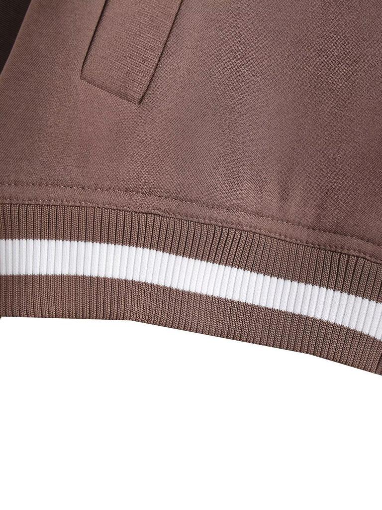 European and American Women's Casual Long-Sleeve Baseball Jacket