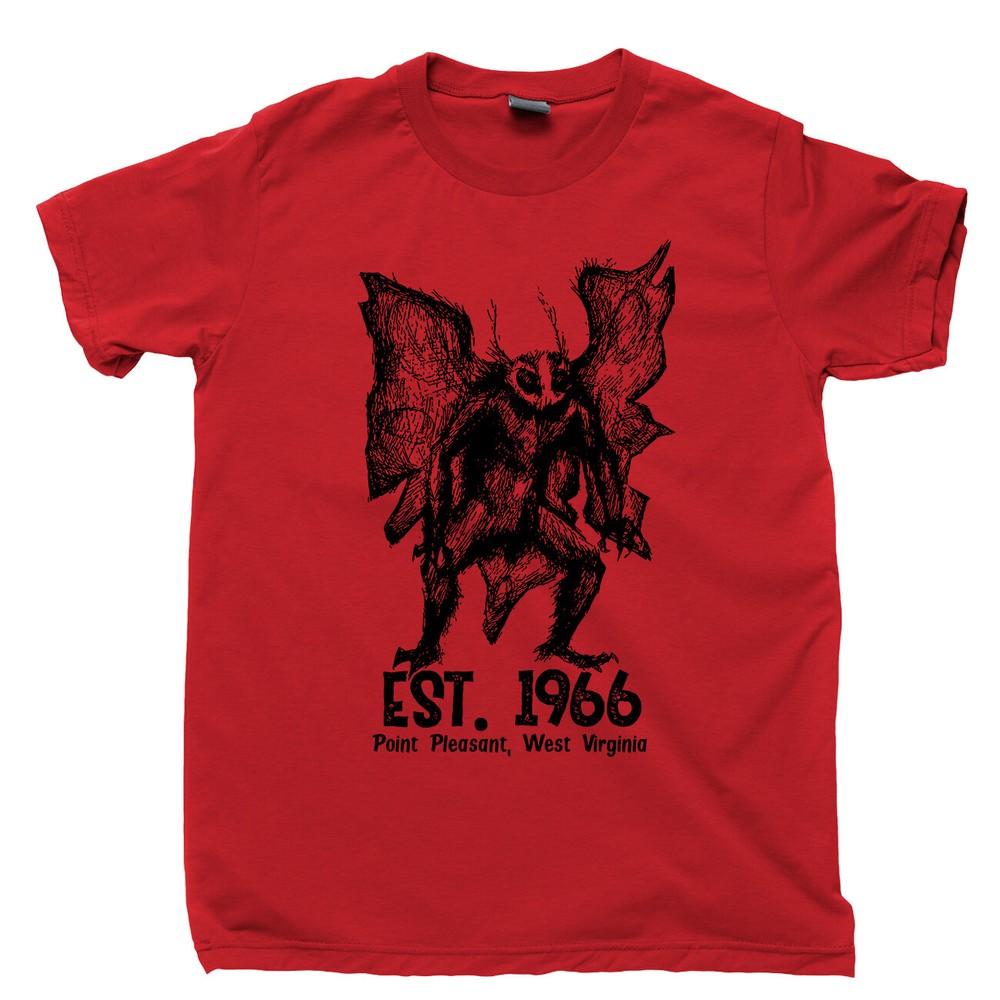 

Mothman T Shirt Jackalope Bigfoot Sighting Cryptid Hunter Monster UFO Aliens Tee 2XL