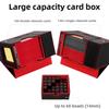 Portable Foldable Dice Roller Tower Special Design Convenient Dice Tray PU Leather Dice Tower for RPG Table Top Gaming