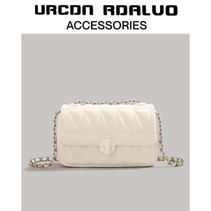 

Сумка через плечо UR Pink Rhombus — женская коллекция осень 2024 г. White collection with the same gift box