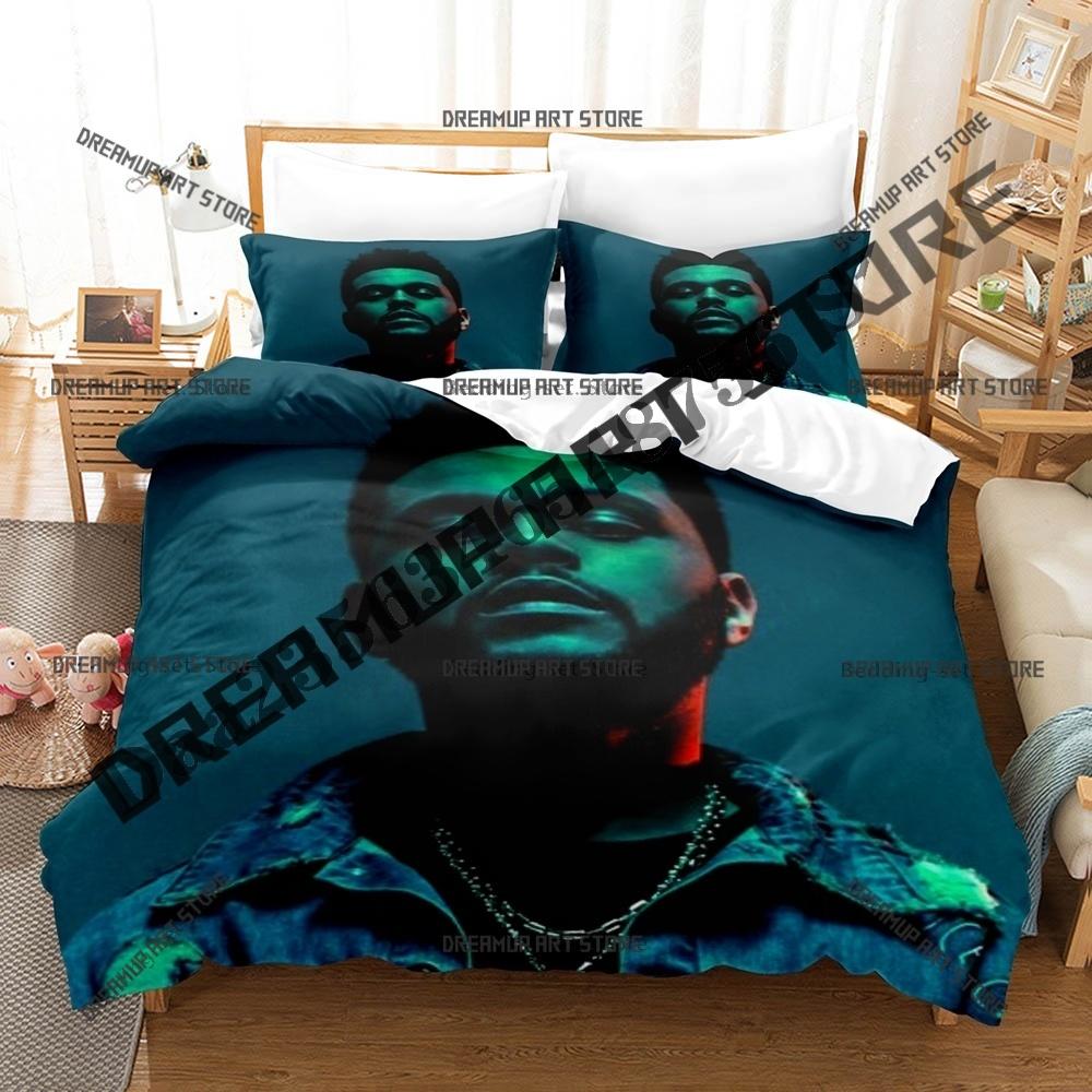 Fashion Hurry Up Tomorrow The Weeknd Bedding Set Single Twin Full Queen King Size Bed Set Kids Bedroom Duvetcover Set