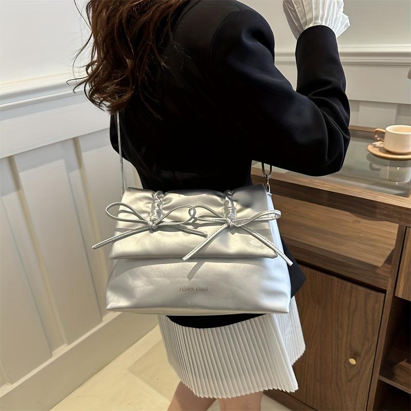 Bow Large Capacity Envelope Bag New Shoulder Bag Crossbody Bag