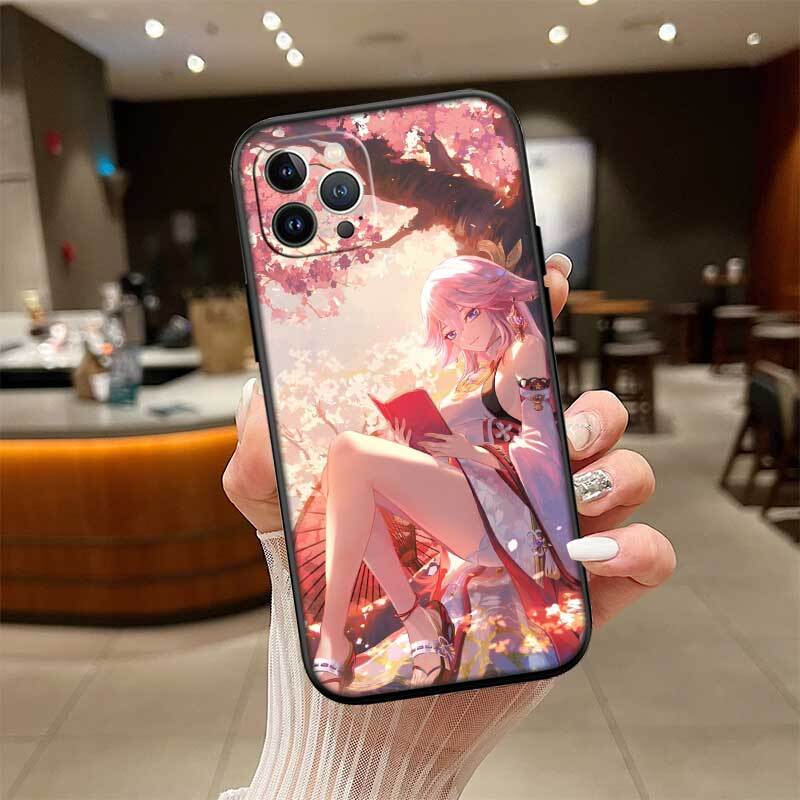 Genshin Impact Phone Case for Redmi Note 12 12S 12C 13 13C 13R 14 14S 14R 14C 11A 13X A3 A3X A4 A5 Pro Max Plus