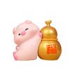 Chinese Style Blessing Pig Statue Fortune New Year Pig Figurine Lucky Pig Figurine  Party Supplies