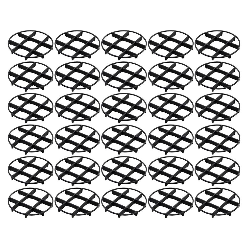 50 Pcs Anti Root Rot Tray Plant Risers Elevated Base Planter Stand Pot Holder Bonsai Pad Flower Pots Planters Garden Supplies