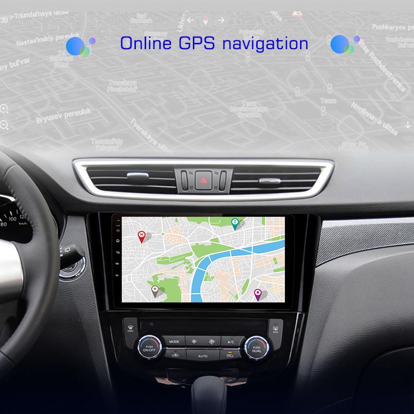2din Automotive Multimedia Player Stereo Carplay Auto GPS Navigation For Nissan X-Trail Qashqai 2 T32 Qashqai J10 J11 2014-2019
