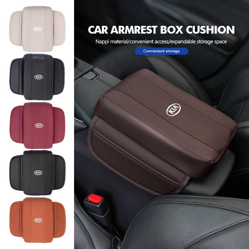 Car Armrest Box Storage Pad Protective Cover Elbow Anti-slip Support Mat For KIA Ceed Sportage Rio K5 K2 Optima Cerato Proceed