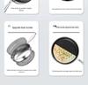 316L Stainless Steel Non-Stick Double-Sided Frying Pan for Eggs and Steak, Coating-Free, Flat-Bottom.