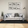 VidaXL HUARTE Soft and Washable Short Pile Rug Black 100x200 Cm 375112