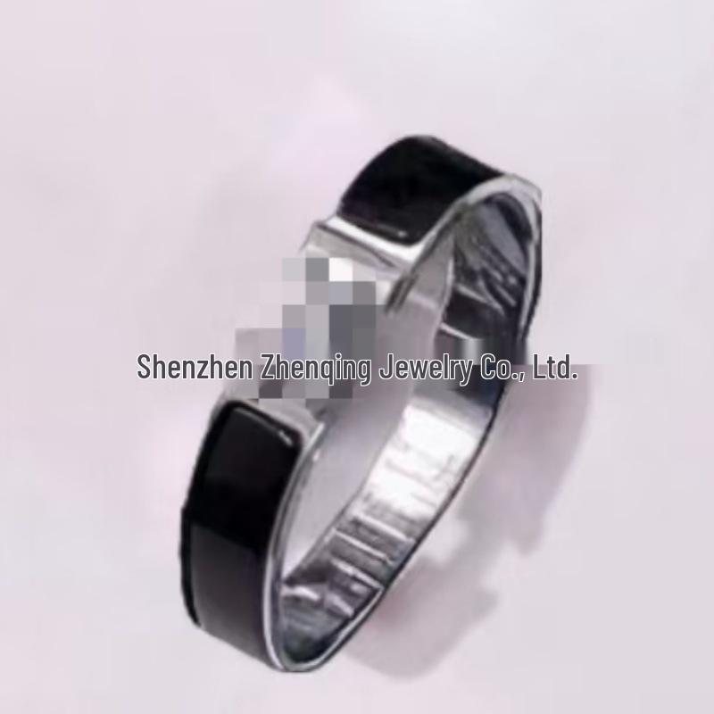 Náramek s písmenem H pozlacený 18k smaltovaný - Klasická móda, Více barev, Ideální pro páry