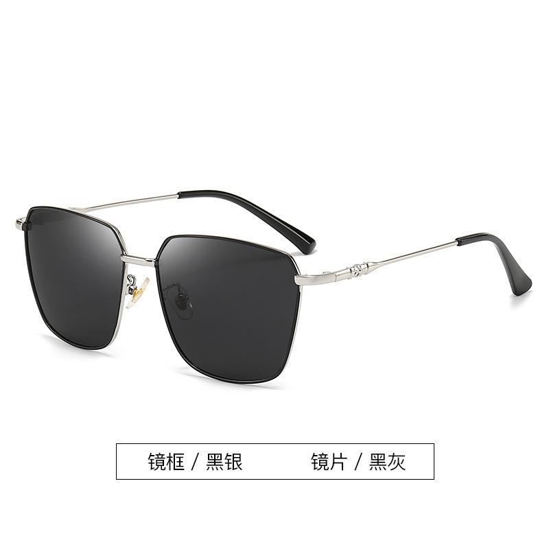 

Metal Polarized Sunglasses Men S Color-Changing Sunglasses Uv-Proof Driving Glasses 5095