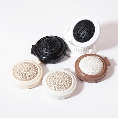 Mini spazzola pieghevole per capelli massaggiatore per la testa specchio pettine ad aria antistatico accessori per lo styling spazzola pettine portatile da viaggio per capelli