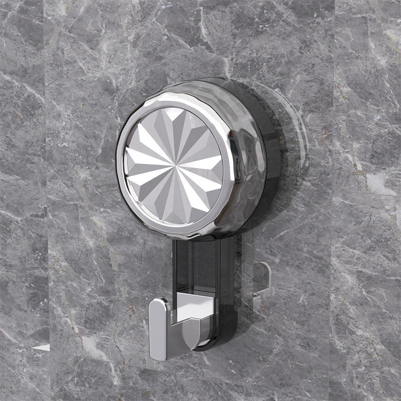 Strong Vacuum Suction Cup Hook - No-Drill, Traceless Adhesive for Bathroom, Kitchen, Door, and Wall