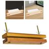 Wooden Binding Press Machine Durable Wooden Bookbinding Press for Home Tags DIY Bookbinding Manual Binding Paper Punch Machine