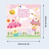 Hot selling coloring book with cartoon simple strokes, containing 16 cartoon patterns