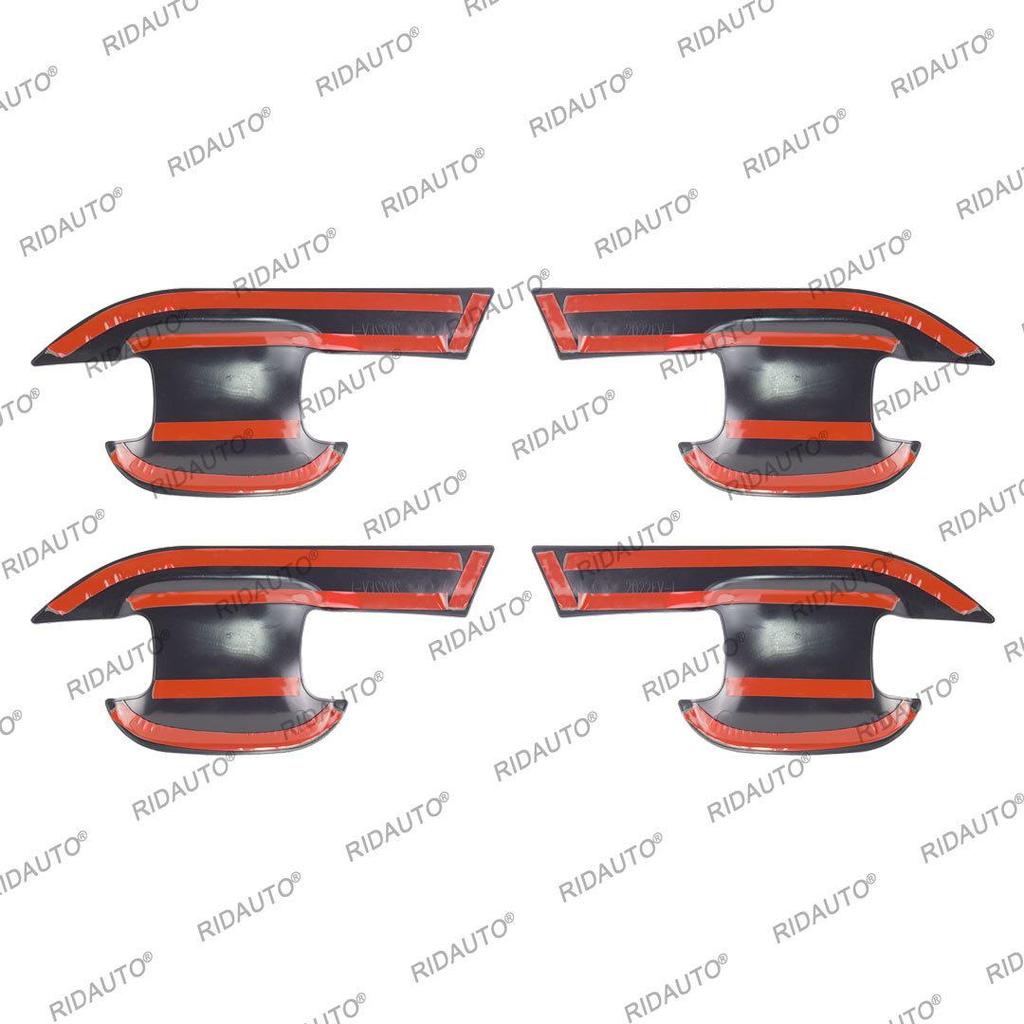 2023 Ford Everest Black Exterior Door Handle Protection Trim